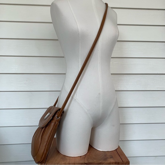 Tinganello 100% Buttery Leather Brown cross Body bag - Picture 8 of 8